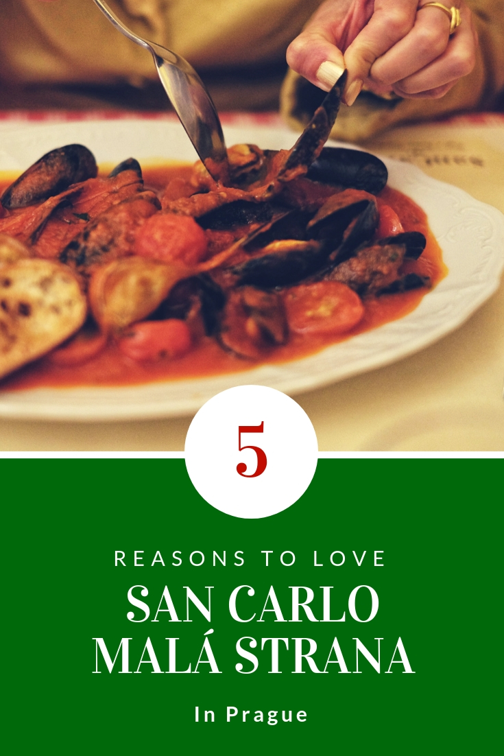San Carlo Prague Italian restaurant review by White Caviar Life.