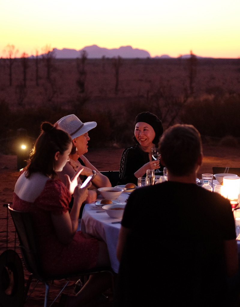 Voyages Sounds of Silence Dinner at Uluru review.