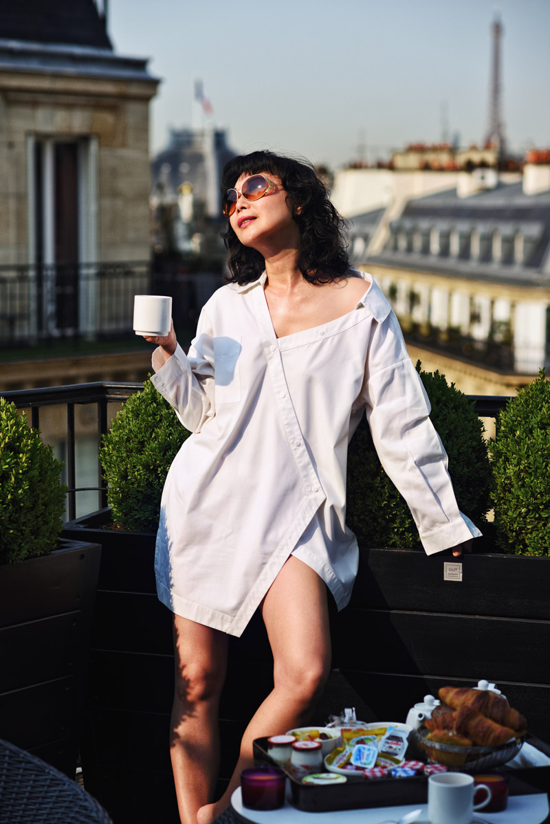 Bonjour From A Parisian Rooftop Terrace - White Caviar Life